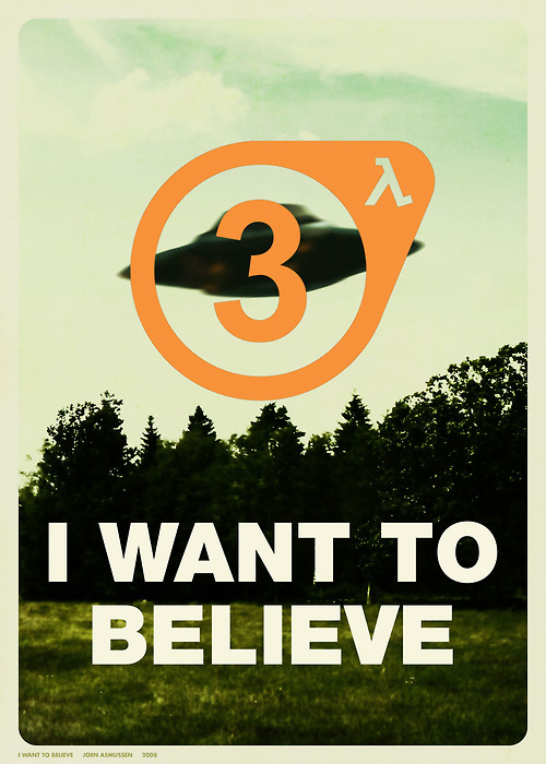 I want to believe